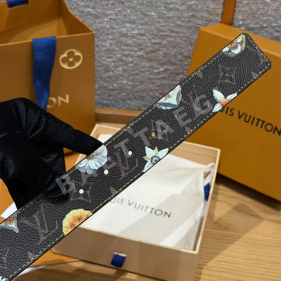 루이비통 모노그램 플라워 리버시블 벨트 상세 이미지 8