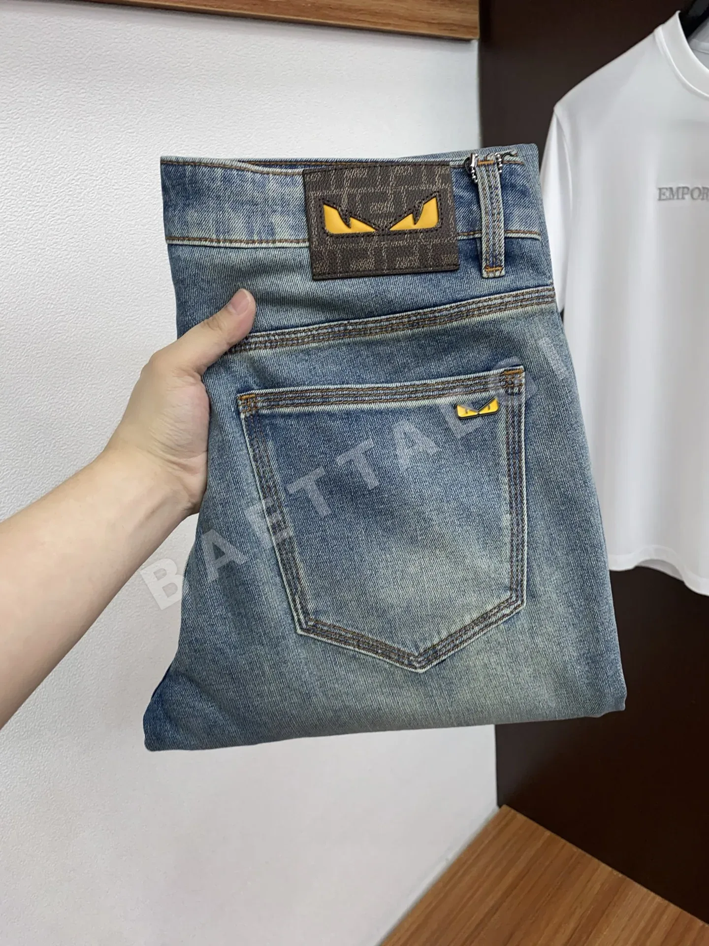 펜디 커스텀 데님 청바지 16458