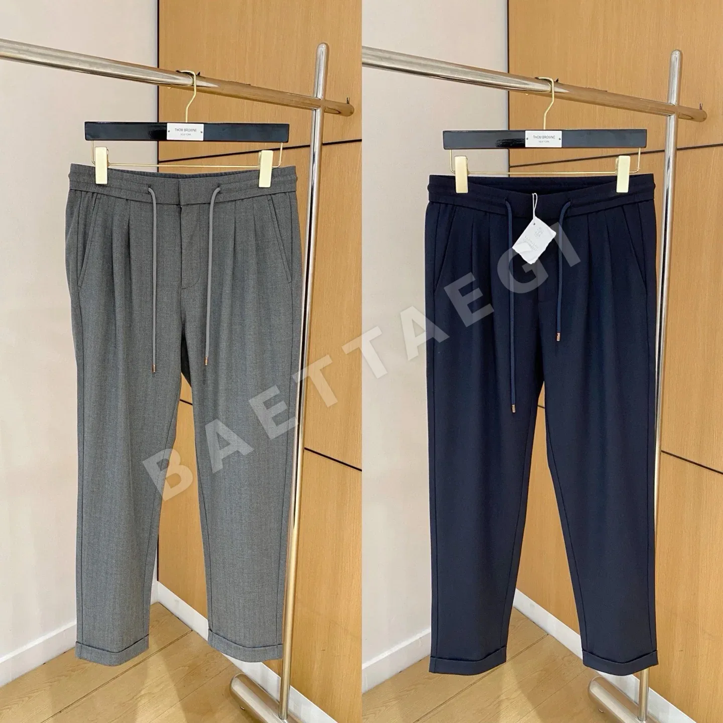 브루넬로쿠치넬리 남성 린넨 바지 상세 이미지 9