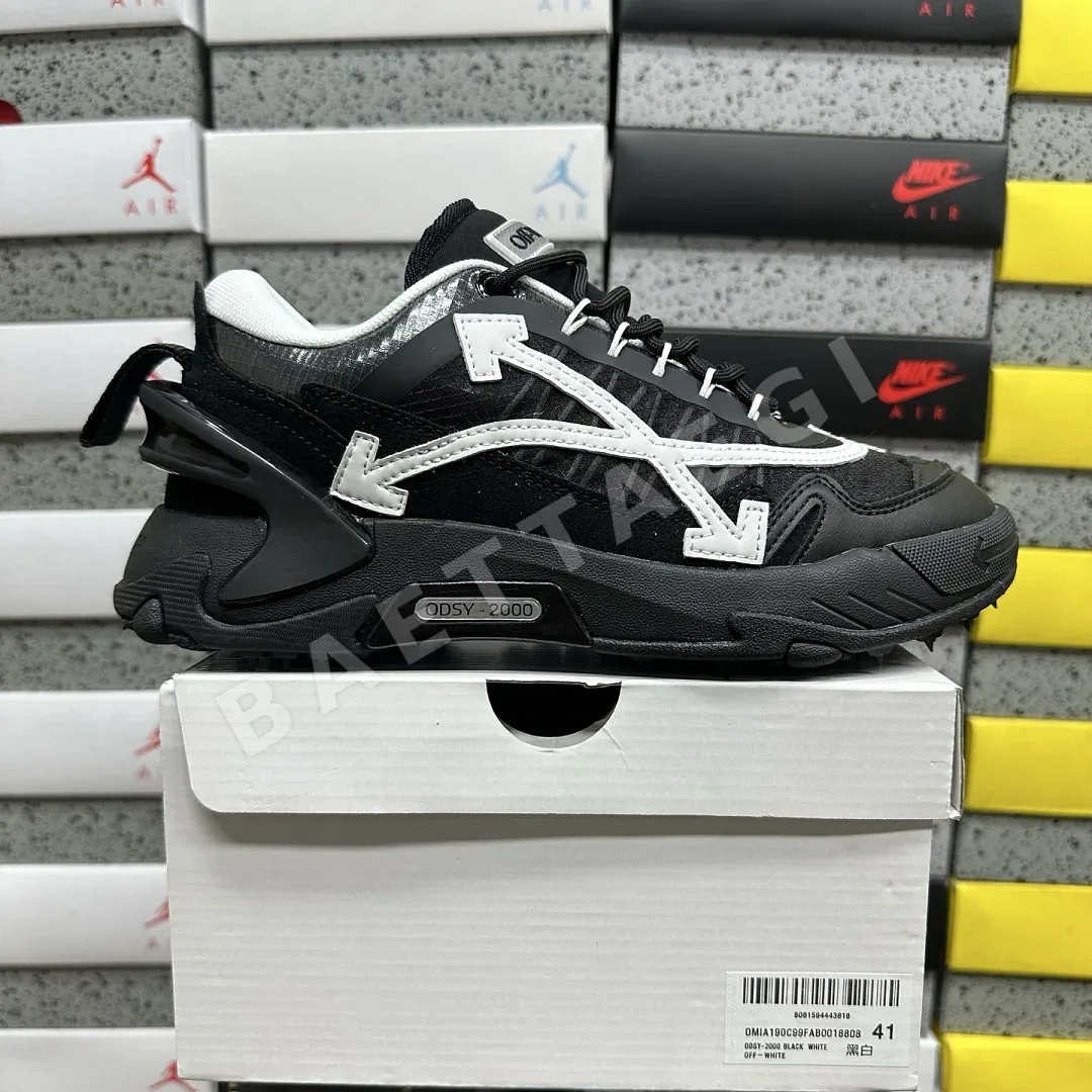 오프화이트 [GZ] 오디세이 2000 블랙 화이트 202481 Off White Odsy-2000