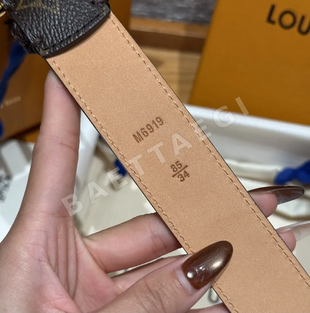 루이비통 JD350 슬림 리버시블 벨트 상세 이미지 7