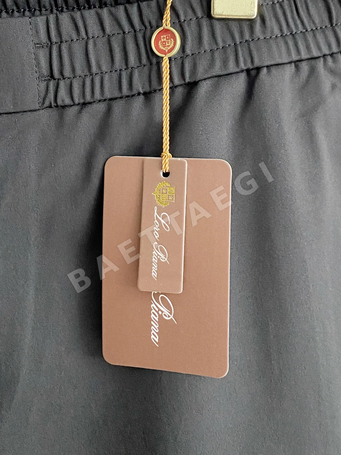 로로피아나 린넨 혼방 남성 바지 상세 이미지 5