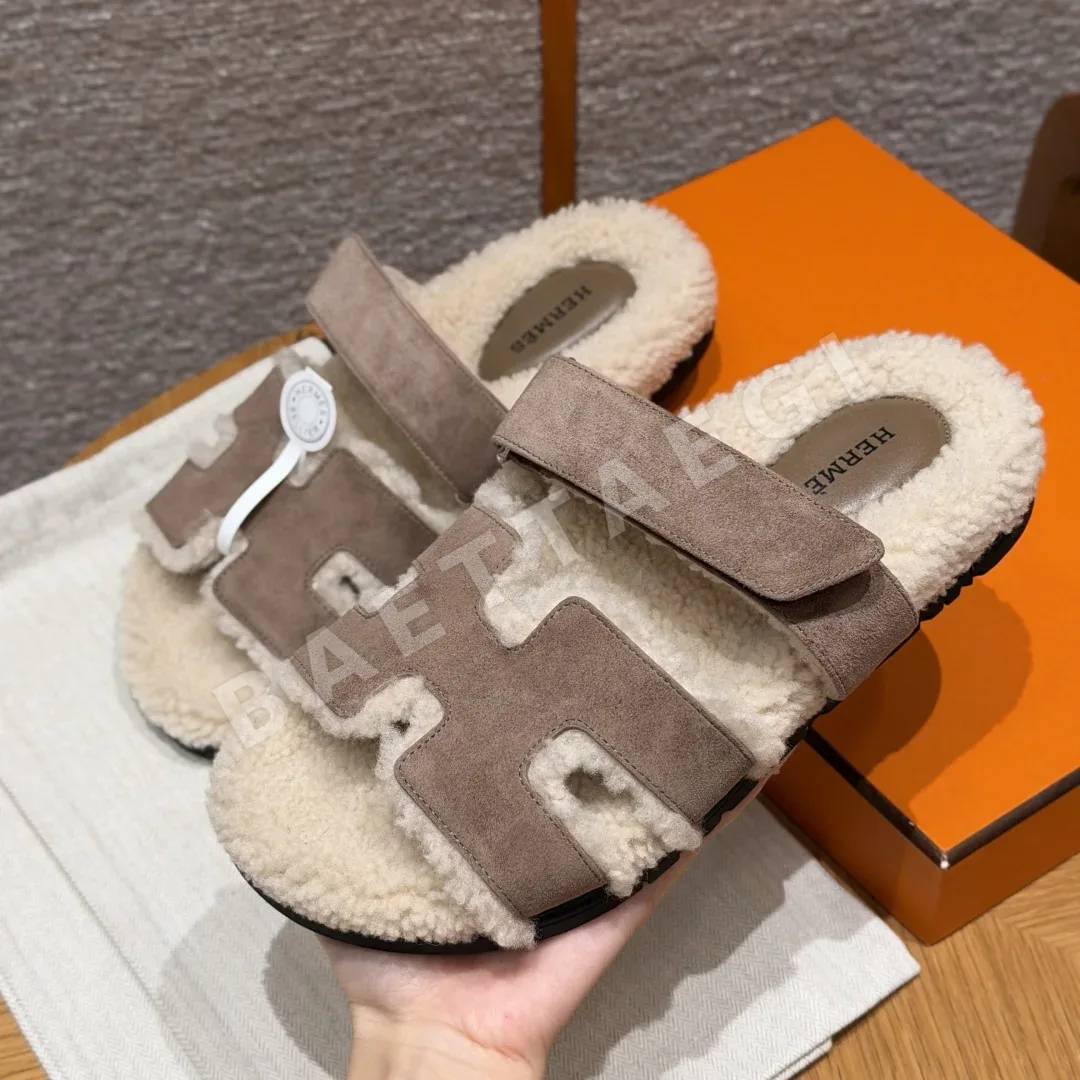 에르메스 시프레 샌들 엘리펀트 그레이 스웨이드 상세 이미지 3