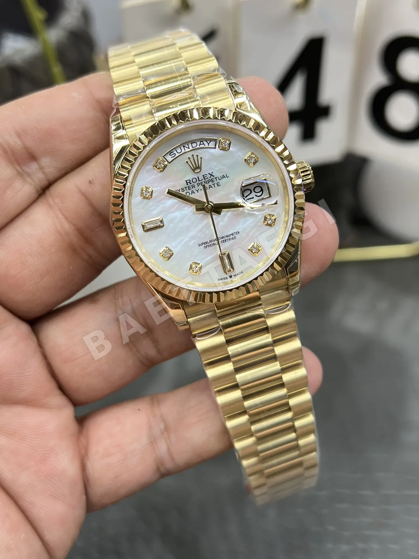 롤렉스 데이데이트 자동시계 상세 이미지 2