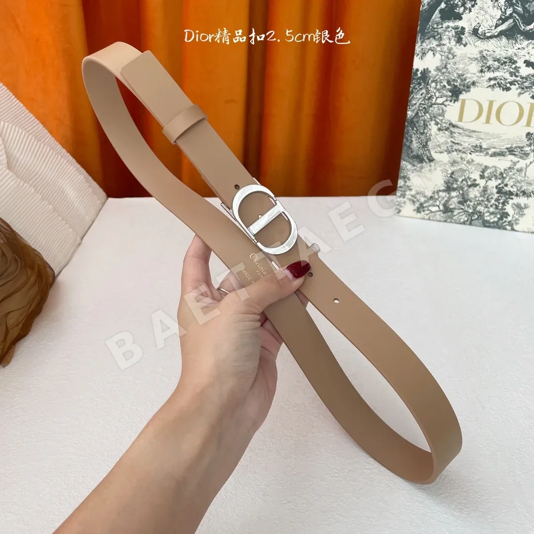 디올 카프스킨 골드 CD 버클 벨트 상세 이미지 6