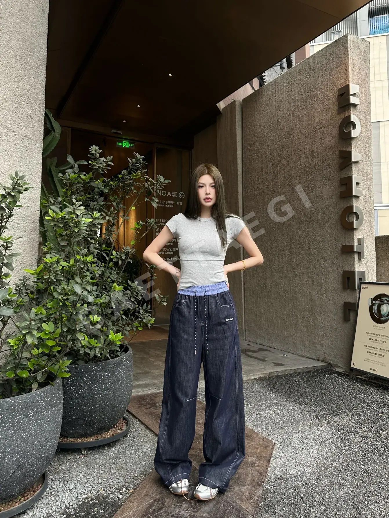 미우미우 여성 바지 66217 Miu Miu Women Pants 상세 이미지 3