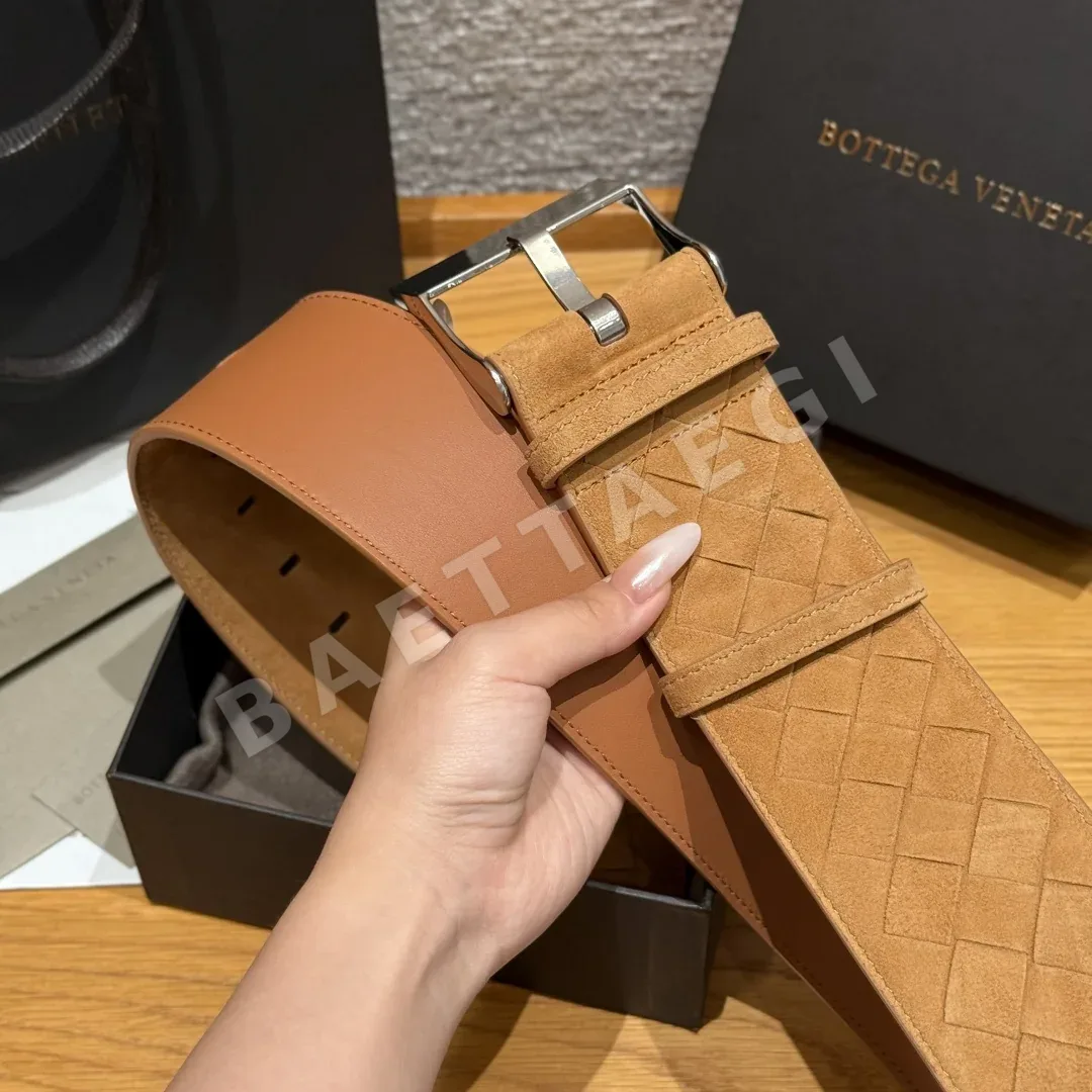보테가베네타 브로큰업 인트레치오 스웨이드 벨트 상세 이미지 8