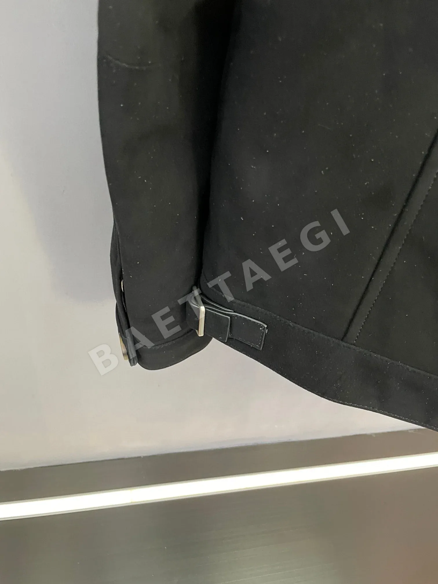 브루넬로쿠치넬리 스웨이드 램스킨 바이커 자켓 상세 이미지 9