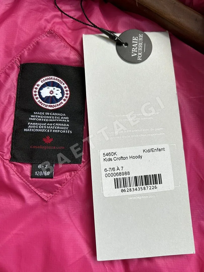캐나다구스 [TOP] 핑크 205734 Canada Goose Kids E5460 상세 이미지 4