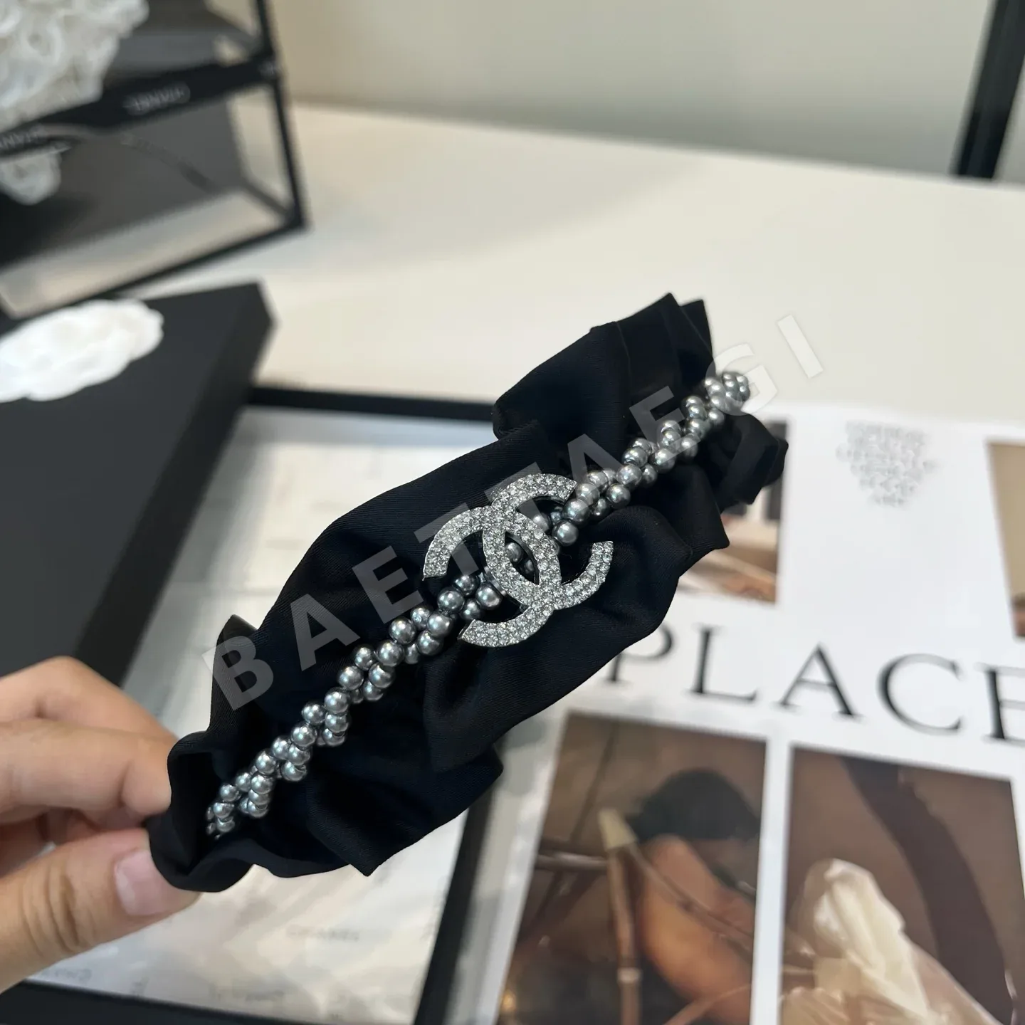 샤넬 헤어밴드 상세 이미지 5