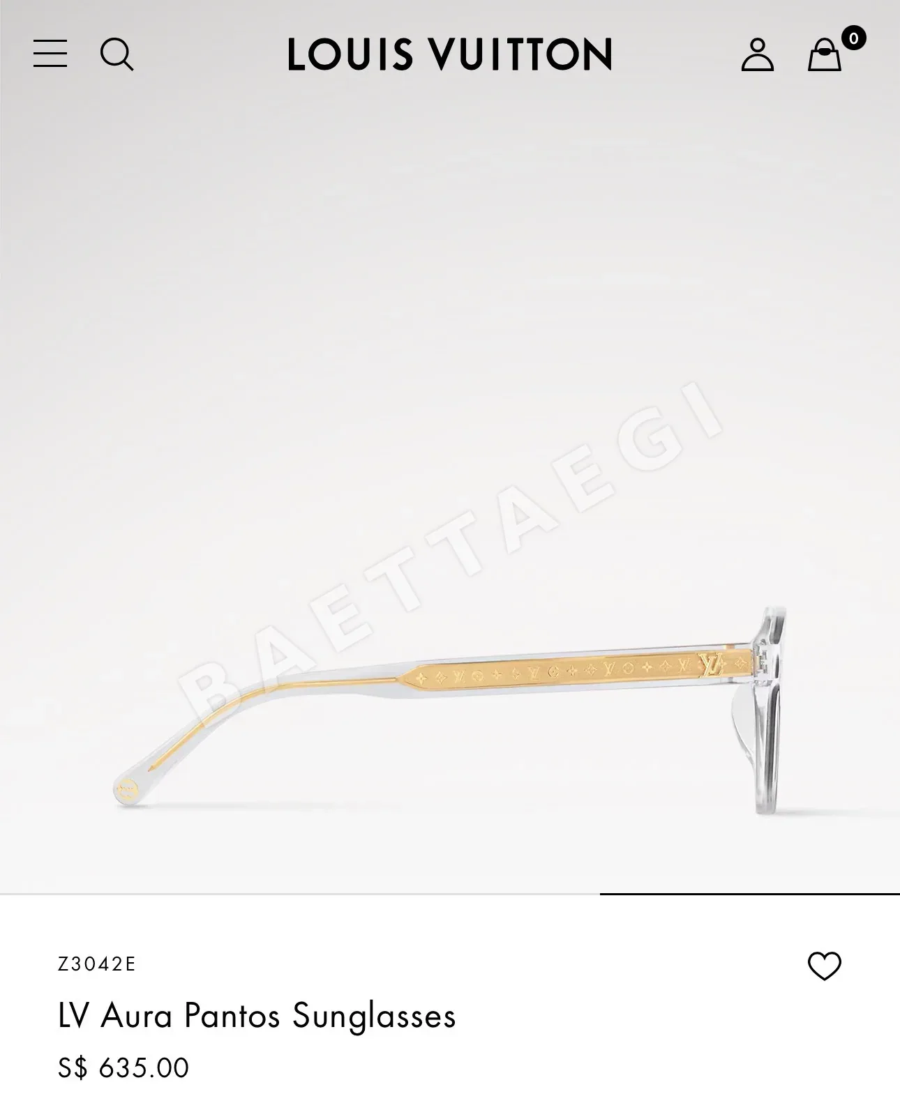 루이비통 선글라스 72900 Louis Vuitton Sunglasses 상세 이미지 18