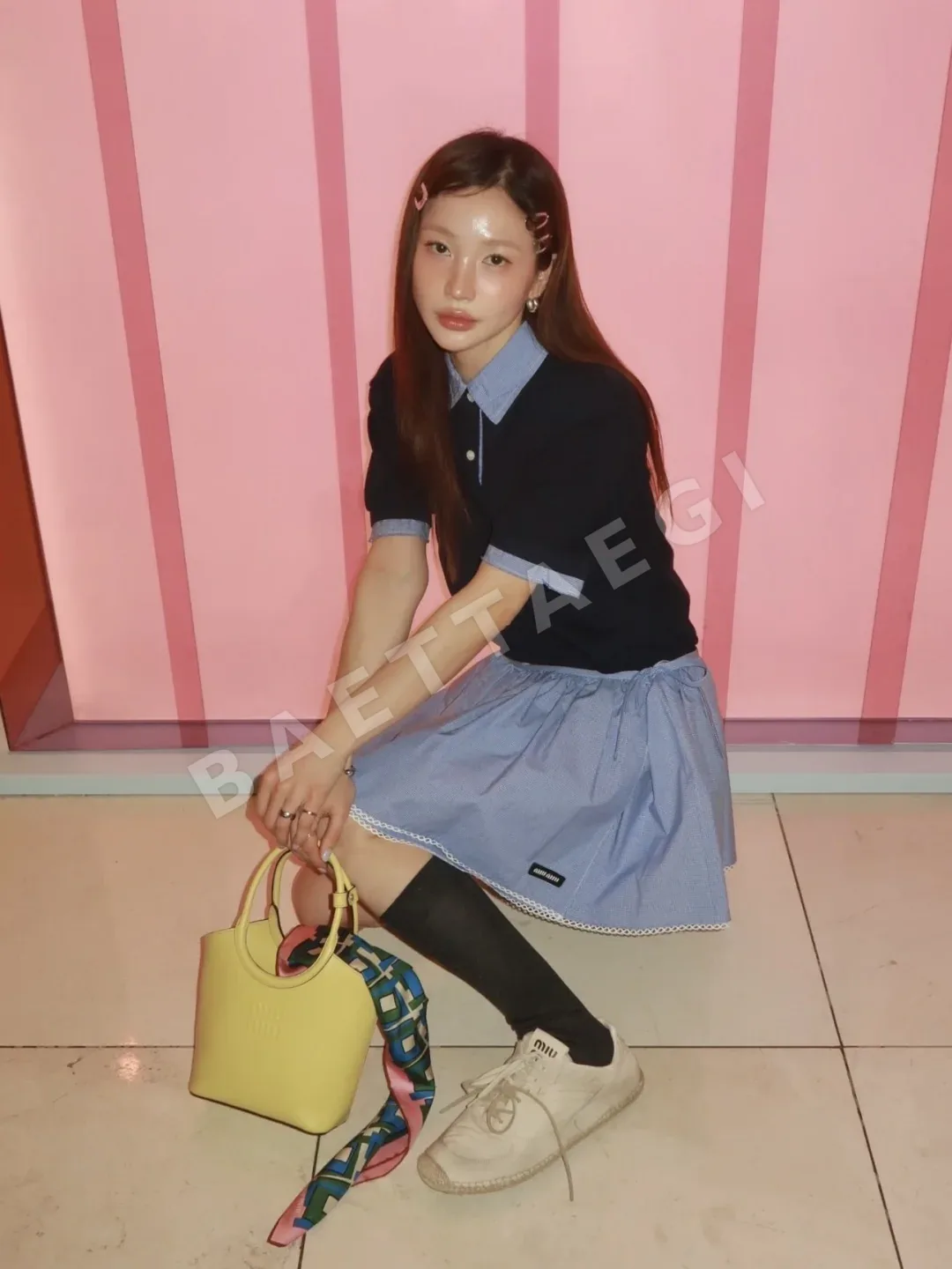 미우미우 여성 반팔 상세 이미지 9