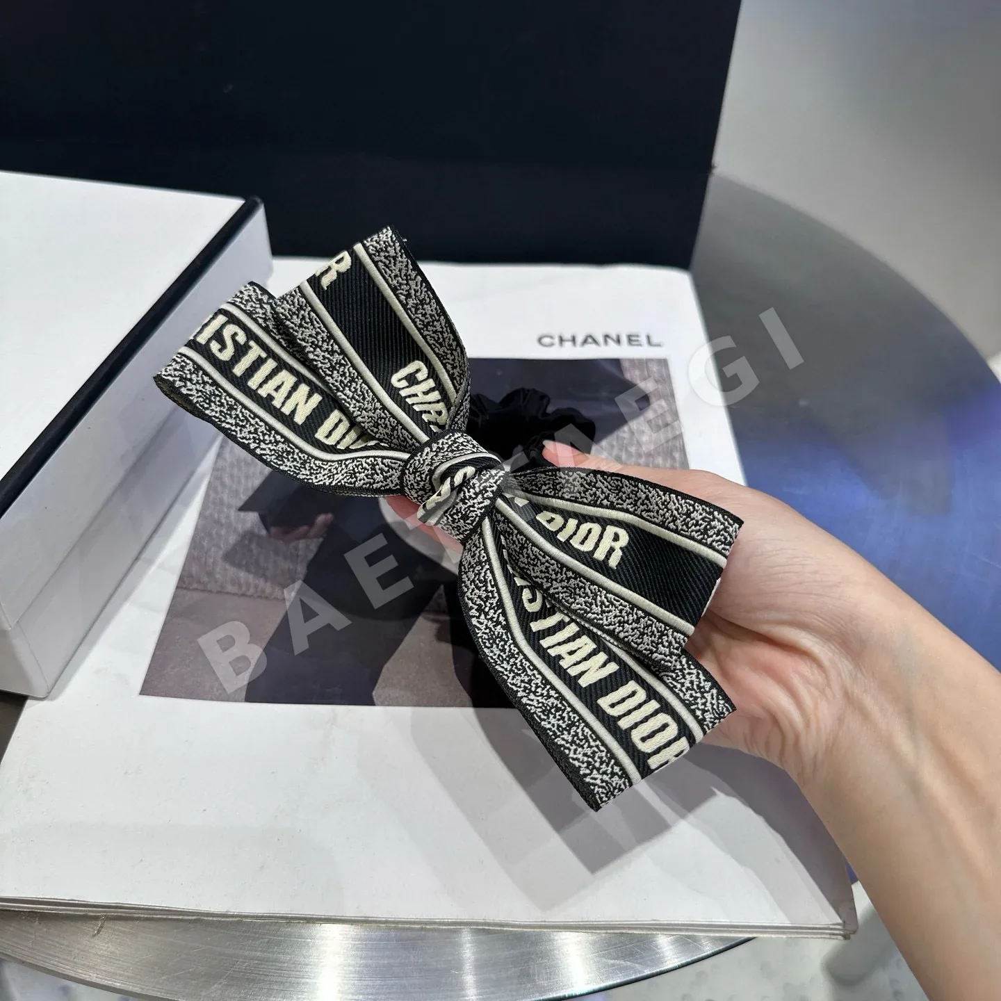 디올 CD 헤어고무 상세 이미지 2