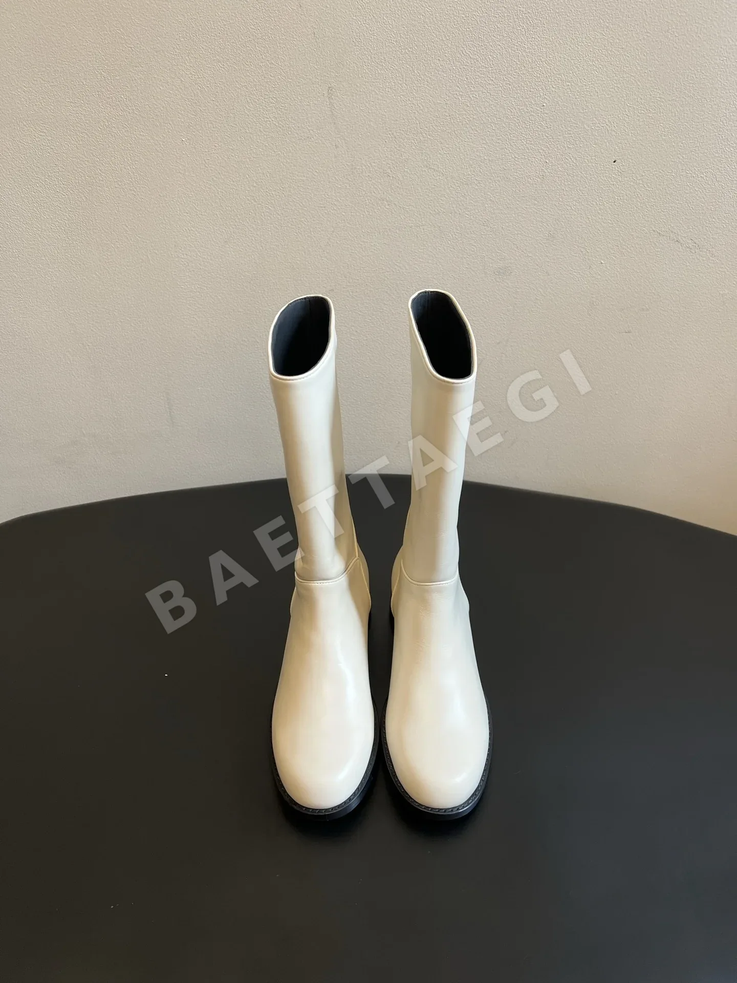 더로우 부츠 심플 스트레이트 레그 207547