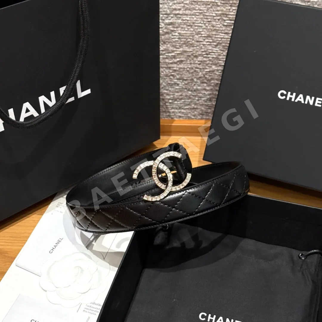 샤넬 램스킨 더블 C 메탈 벨트 상세 이미지 2