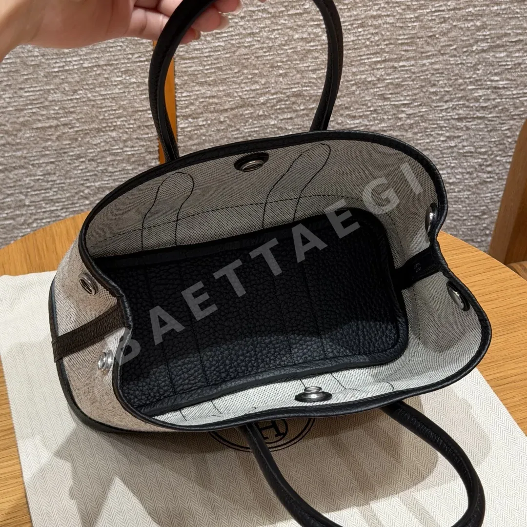 에르메스 가든파티 미니 캔버스 가방 상세 이미지 6