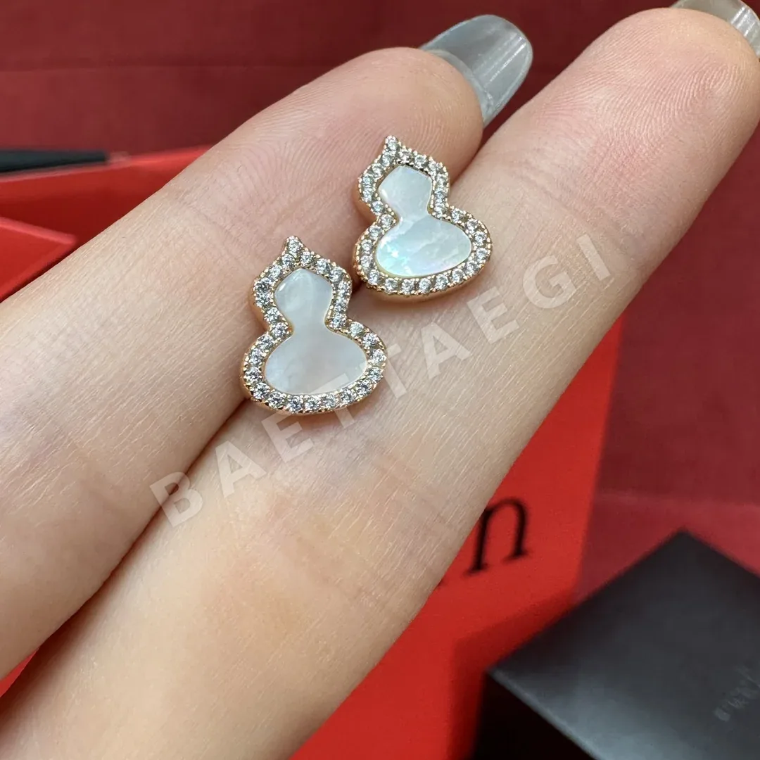 키린 작은 호리병 라인스톤 귀걸이 178288