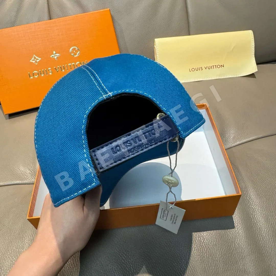 루이비통 LV 자수 베이스볼 캡 상세 이미지 7