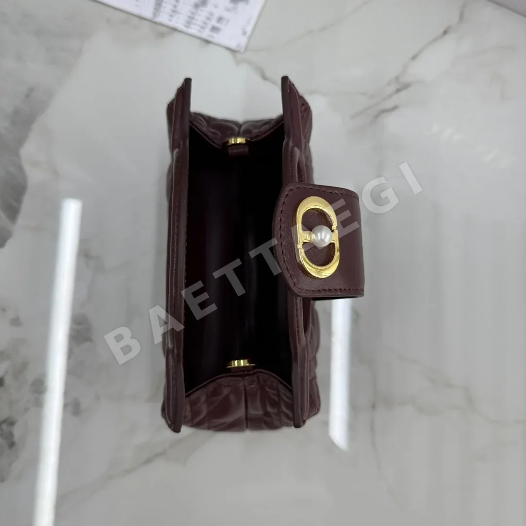 디올 카나쥬 램스킨 미니 탑핸들 체인 가방 상세 이미지 8