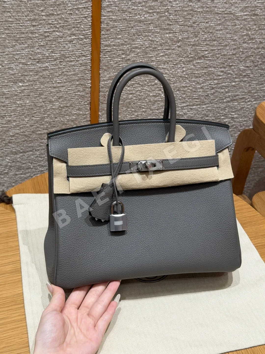 에르메스 버킨 25 토고 가죽 가방 144935