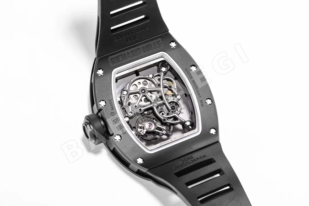 리차드밀 RM055 BBR 공장 화이트 RMUL 2 무브먼트 세라믹 사파이어 남성 시계 레플리카 44815 Richard Mille 상세 이미지 9