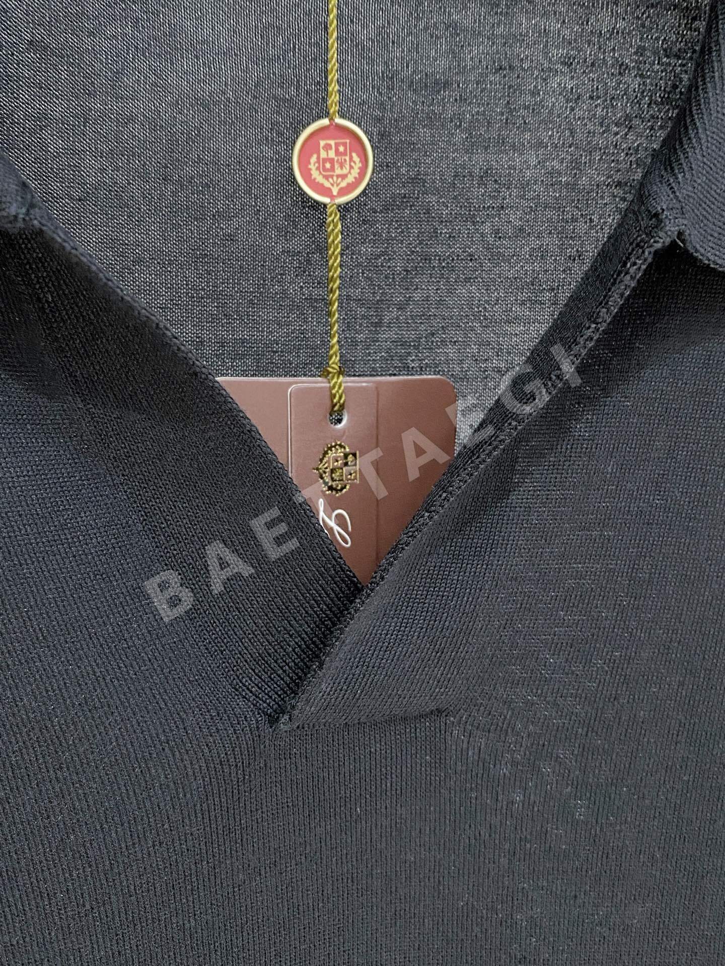 로로피아나 남성 린넨 혼방 반팔 티셔츠 상세 이미지 6