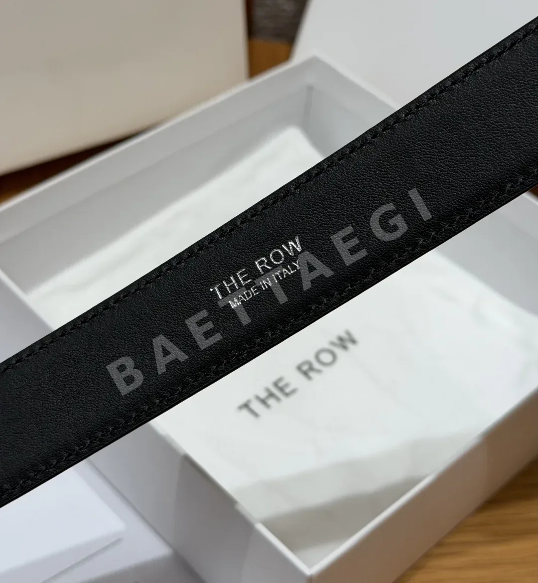 더로우 클래식 가죽 더블 링 벨트 30mm 상세 이미지 8