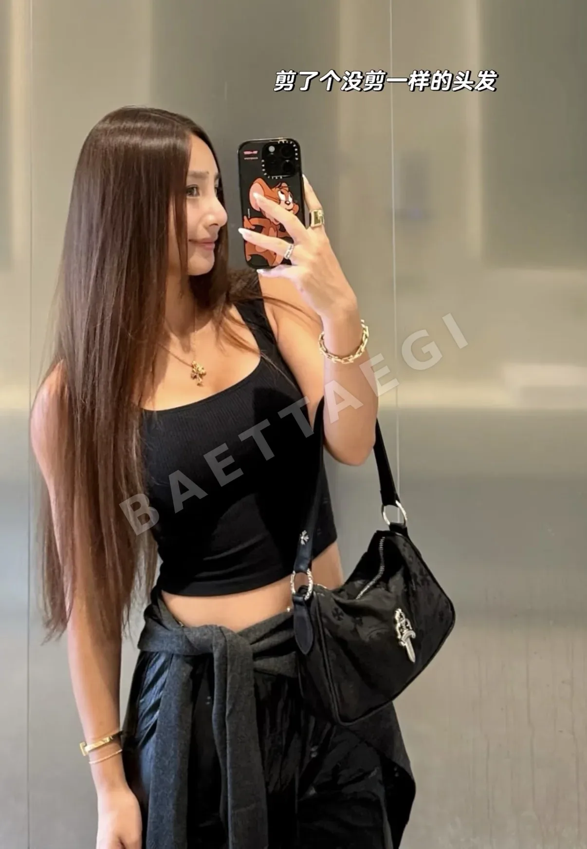 크롬하츠 나일론 그래피티 패턴 가방 상세 이미지 13