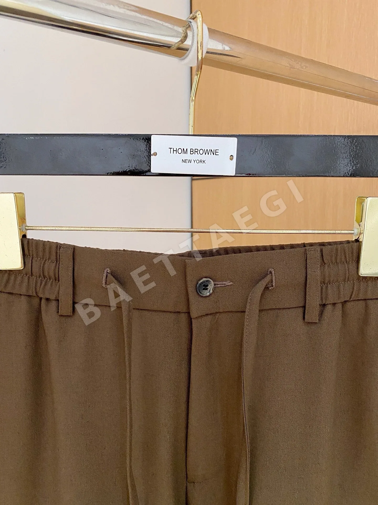 로로피아나 남성 린넨 바지 상세 이미지 2