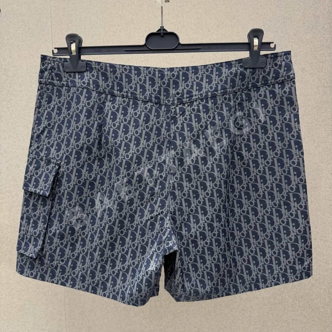 디올 오블리크 네이비 카고 반바지 상세 이미지 2