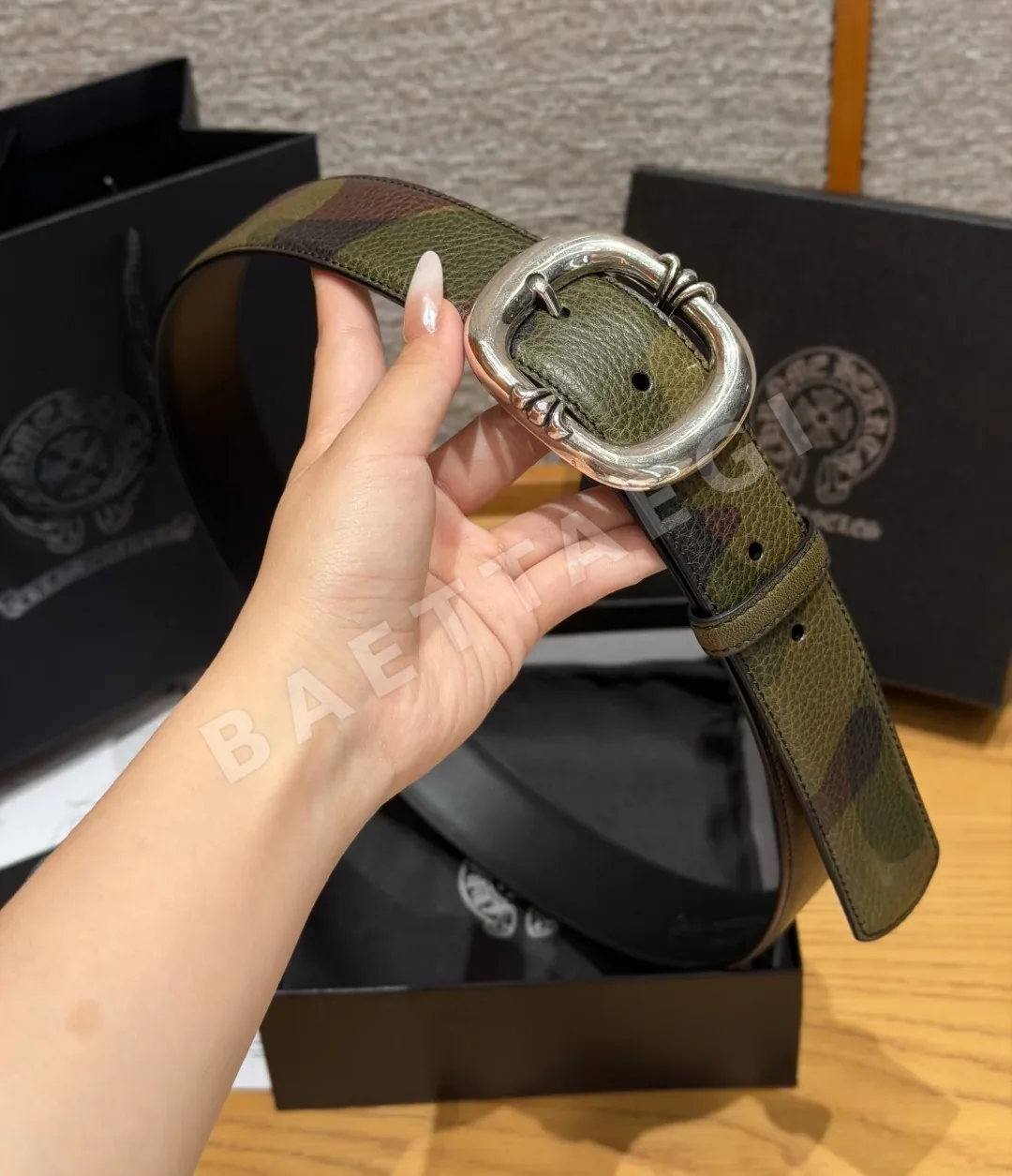 크롬하츠 건슬링거 38mm 벨트 상세 이미지 3