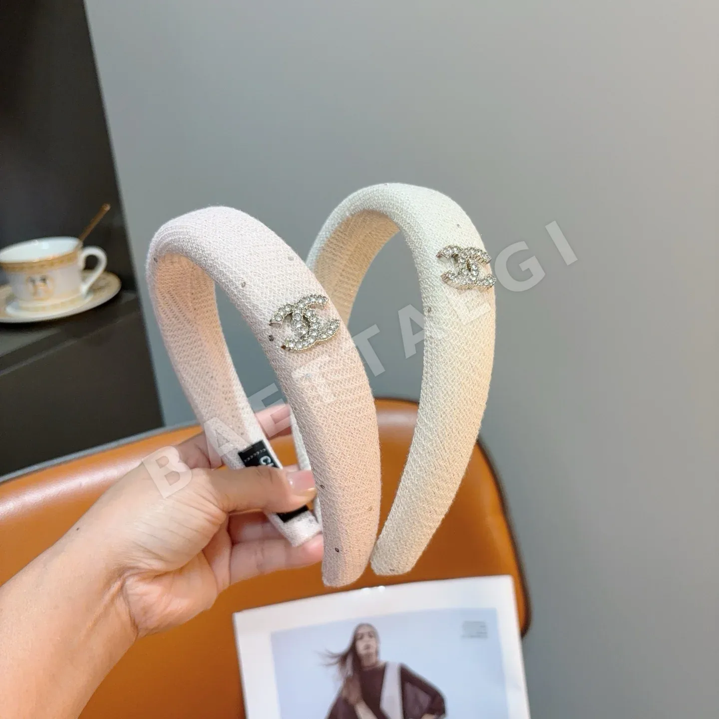 샤넬 레트로 헤어밴드 상세 이미지 8
