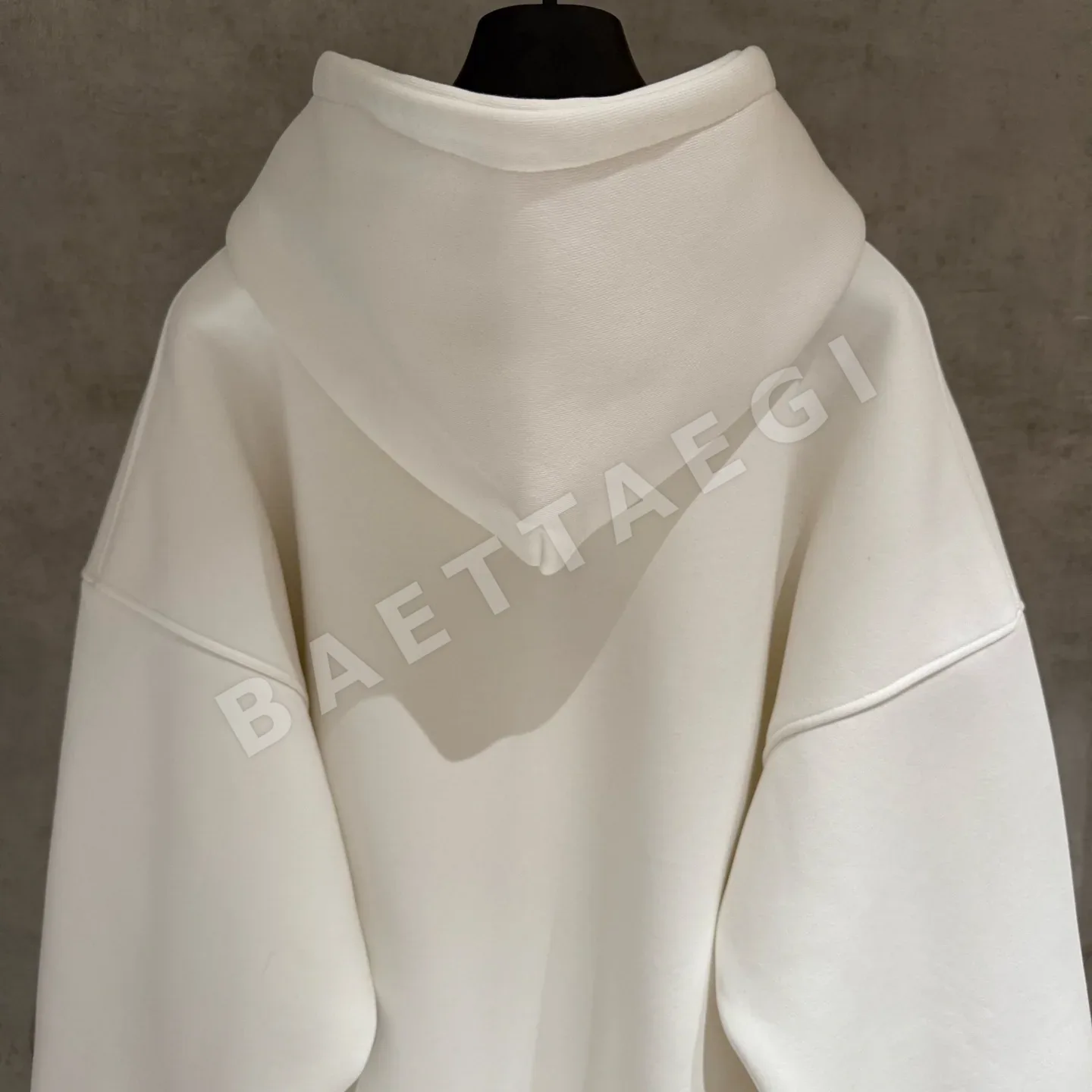 샤넬 플리스 안감 후드 남성 스웨트셔츠 상세 이미지 4