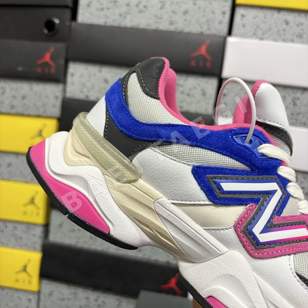 뉴발란스 [C] 9060 화이트 핑크 블루 U9060NB9 202082 New Balance 9060 상세 이미지 3