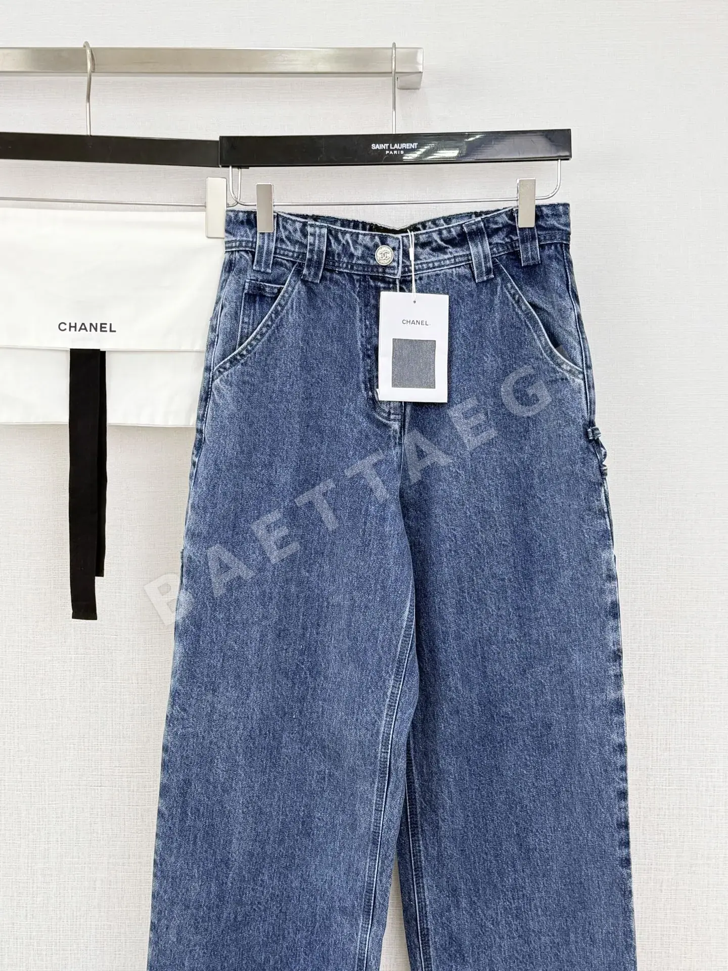 샤넬 더블 C 워크웨어 여성 바지 상세 이미지 2