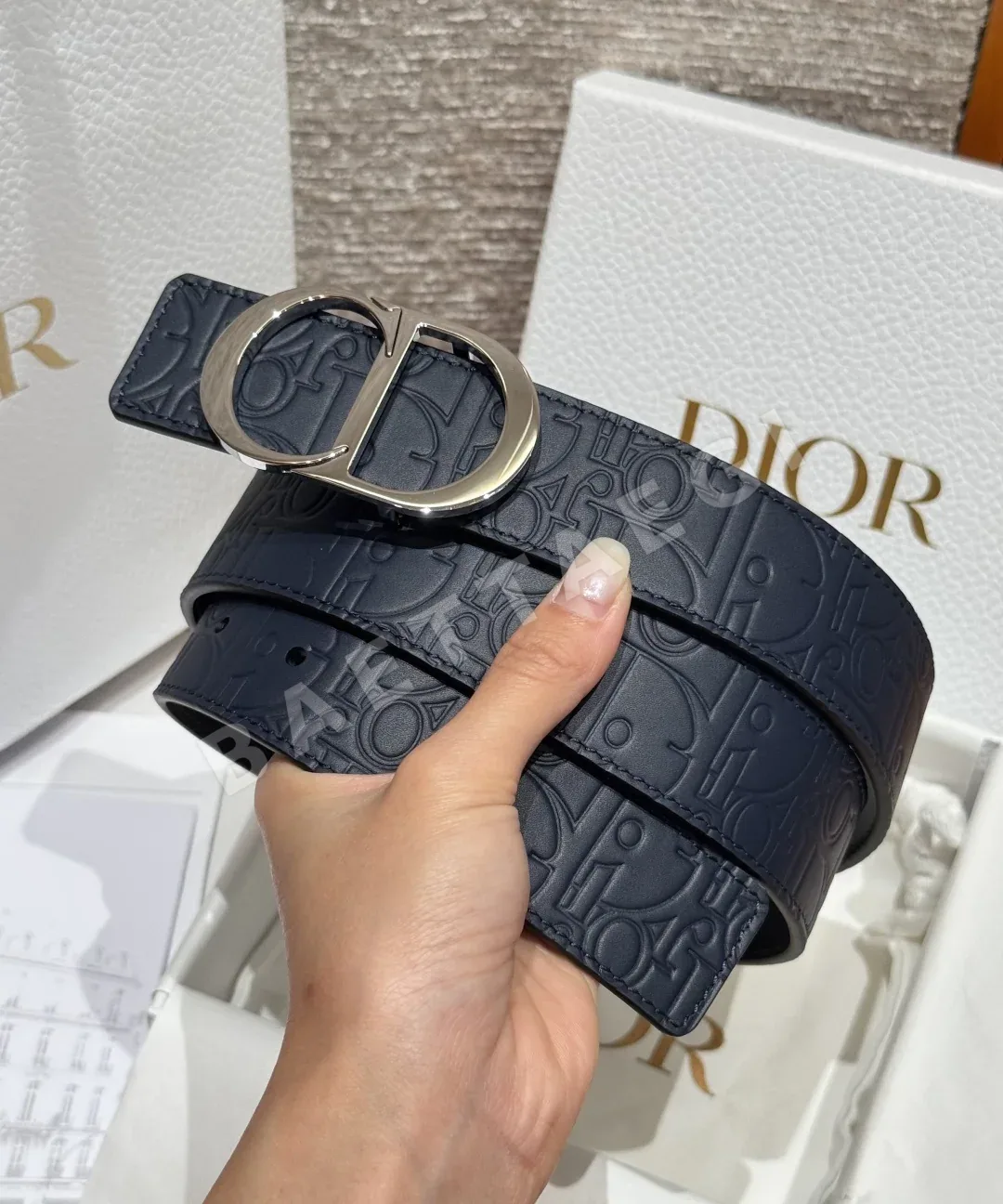디올 JD300-CD 양면 35mm 리버시블 벨트 상세 이미지 2