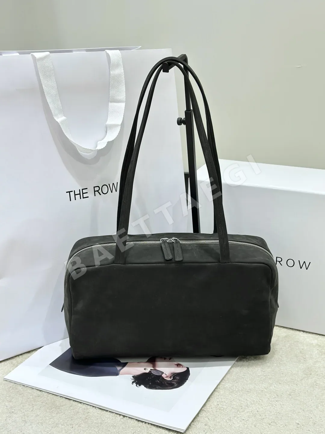 더로우 스웨이드 볼링백 76239