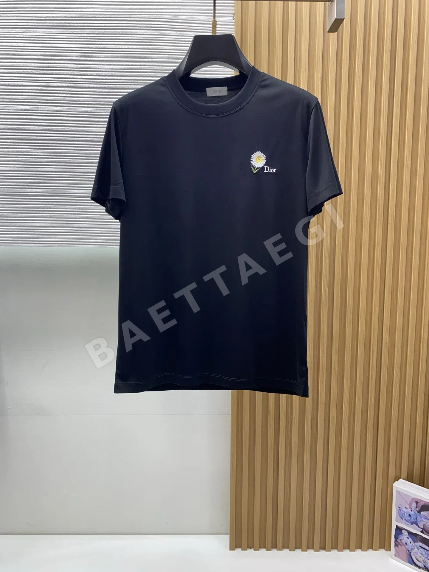 디올 머서라이즈드 코튼 반팔 티셔츠 P230