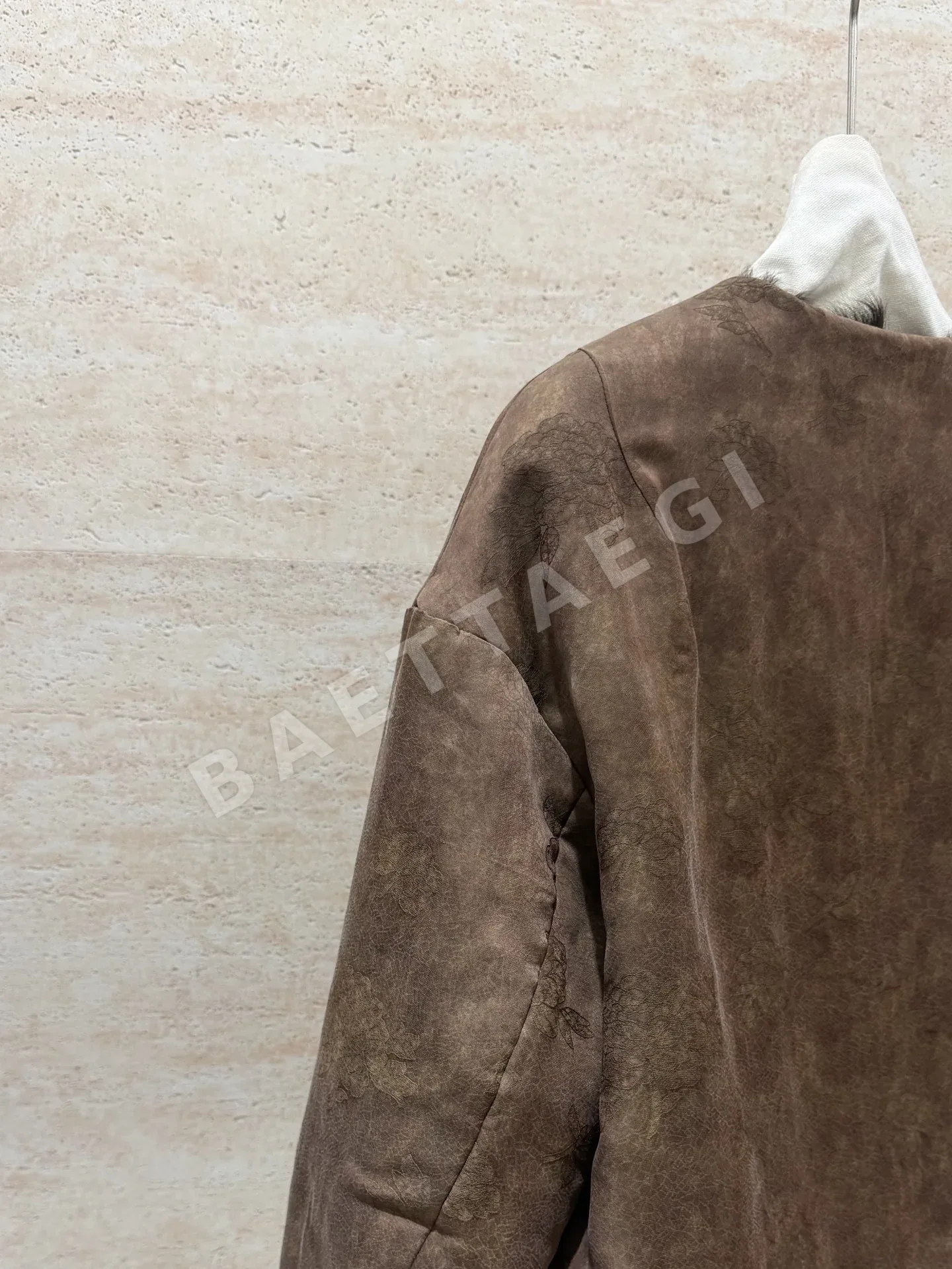 샤넬 소프트 골드 리버시블 양가죽 자켓 상세 이미지 7