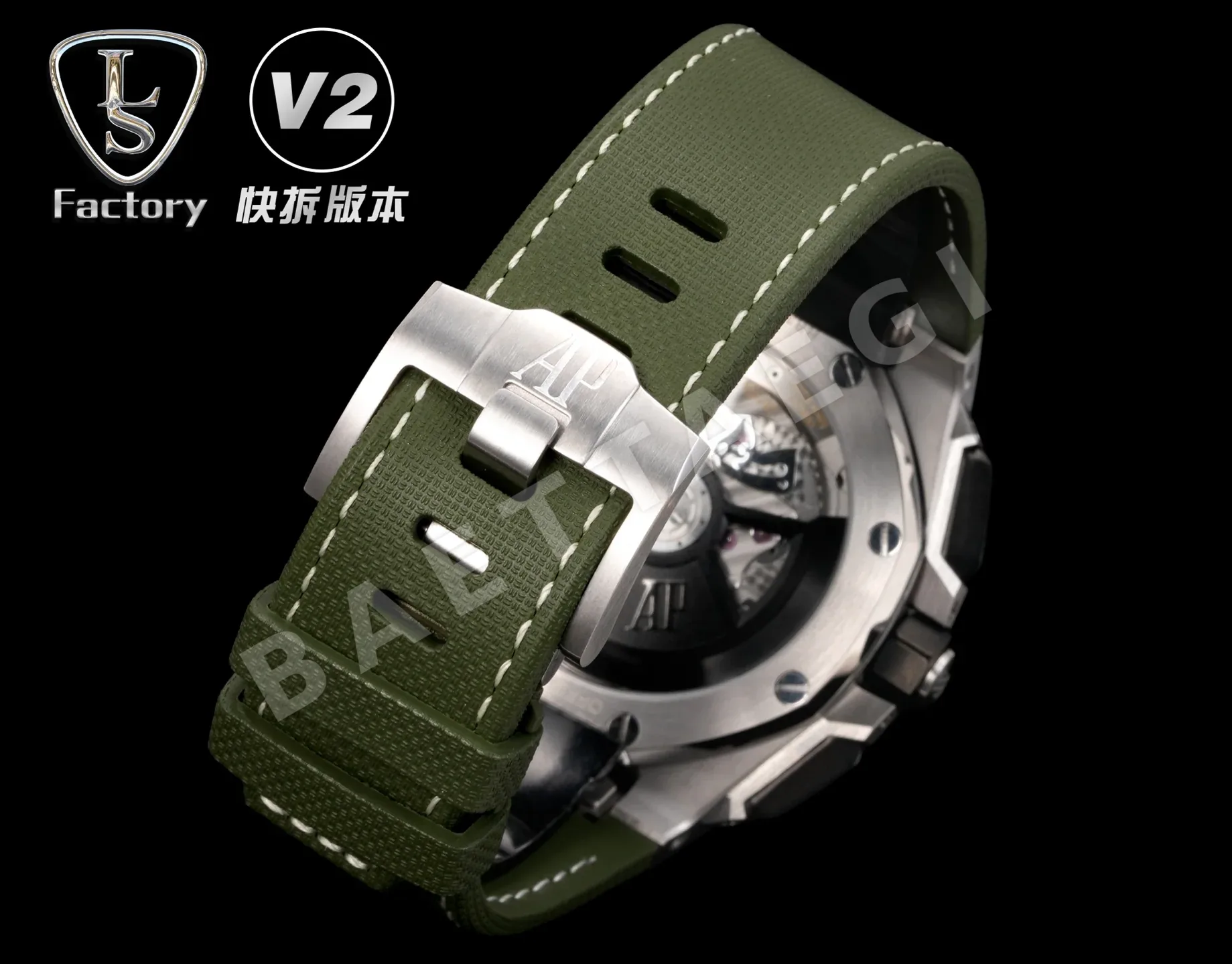 오데마피게 로열 오크 오프쇼어 43mm 스테인리스 시계 상세 이미지 9