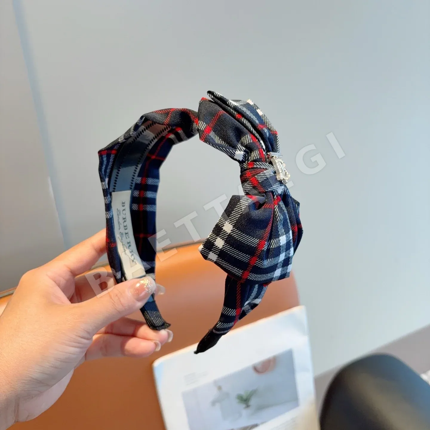 버버리 리본 헤어밴드 상세 이미지 2