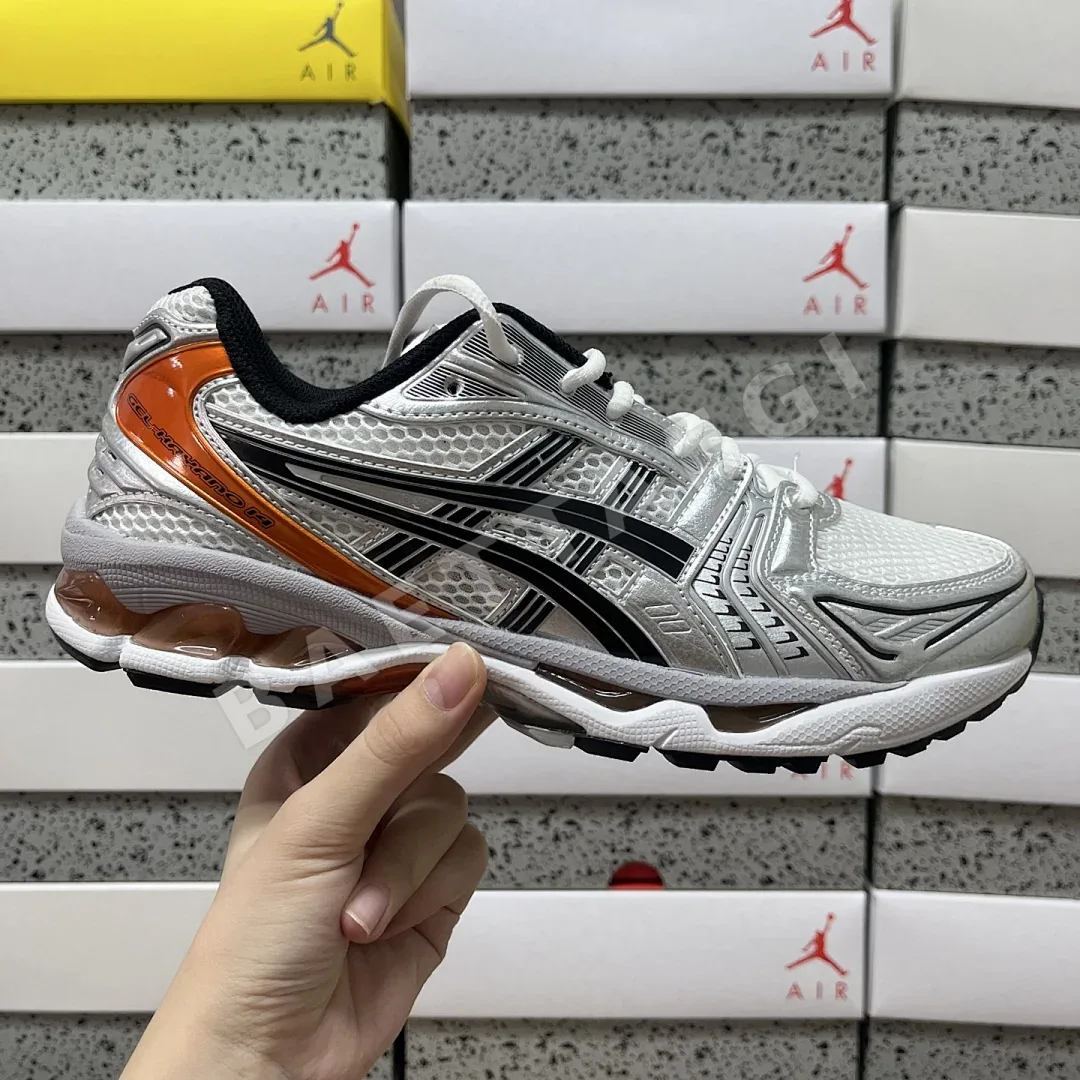 아식스 [TOP] 젤 카야노 14 1201A019-109 200306 Asics Gel-Kayano 14 White Piquant Orange 상세 이미지 7