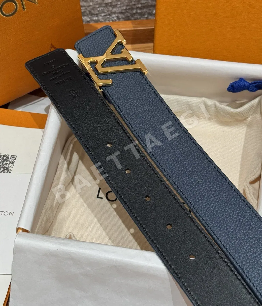 루이비통 JD350 리버서블 가죽 벨트 상세 이미지 6