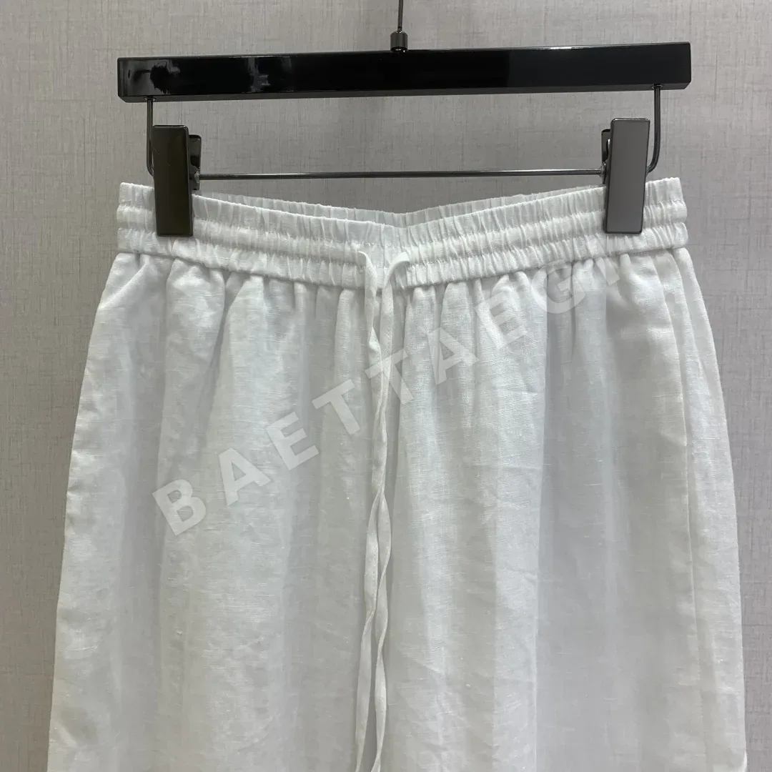 폴로 린넨 통기성 여성 바지 상세 이미지 4