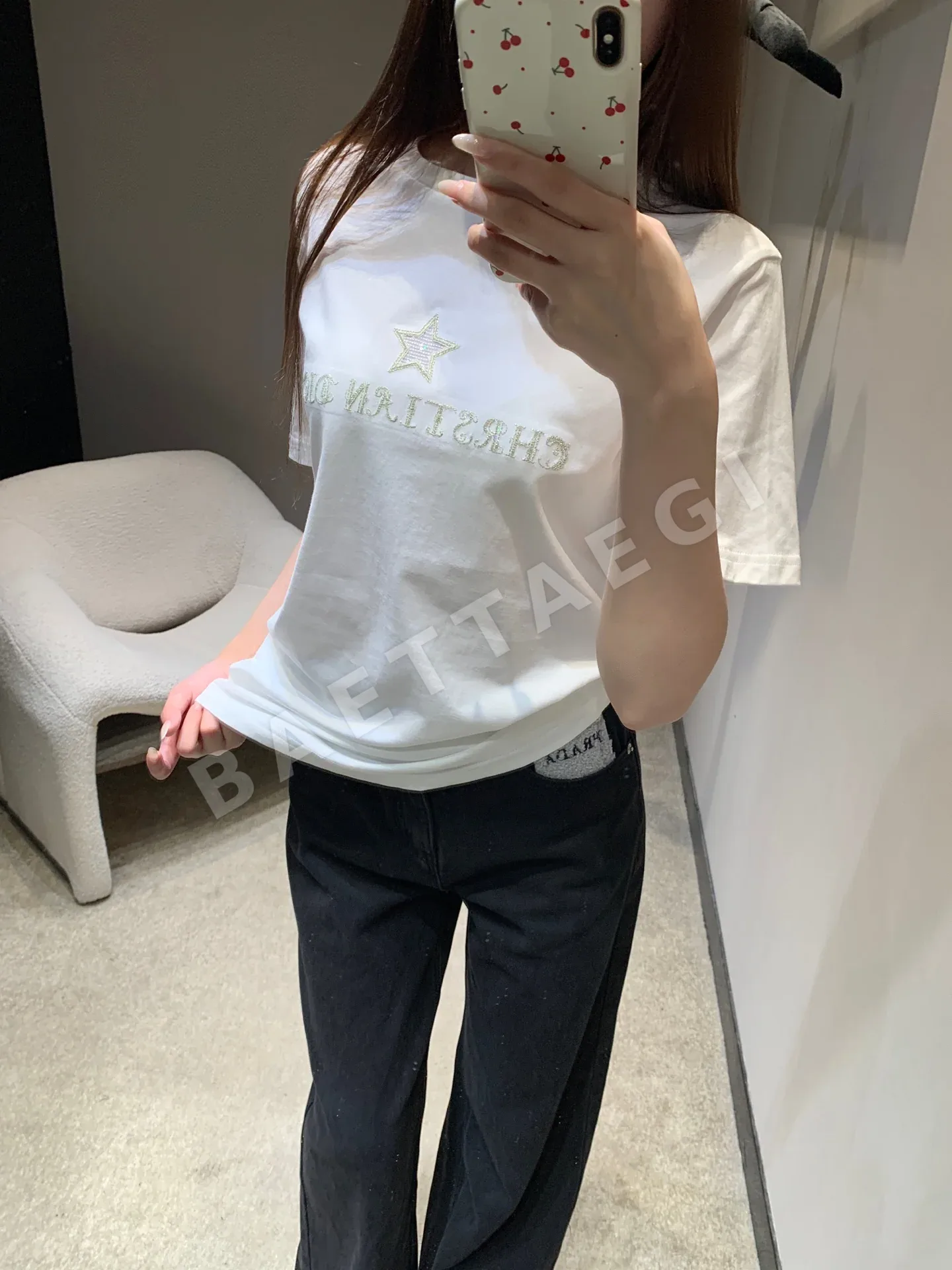 디올 여성 반팔 상세 이미지 8