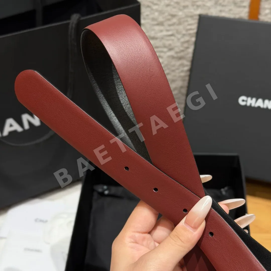 샤넬 리버시블 카프스킨 버클 벨트 상세 이미지 9