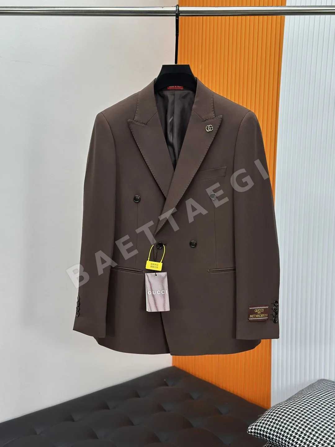 구찌 남성 블레이저 트라우저 수트 세트 상세 이미지 3