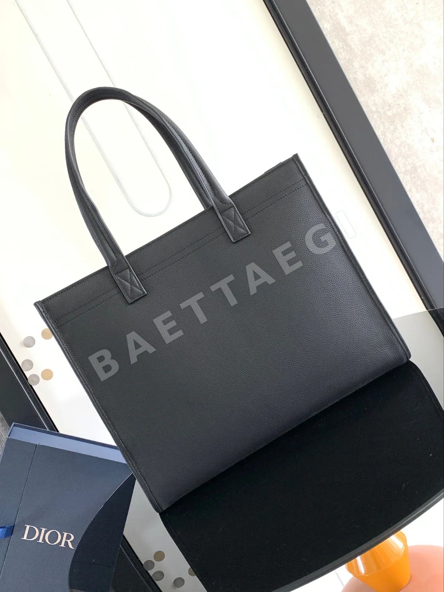 디올 사파리 토트 브리프케이스 가방 상세 이미지 3
