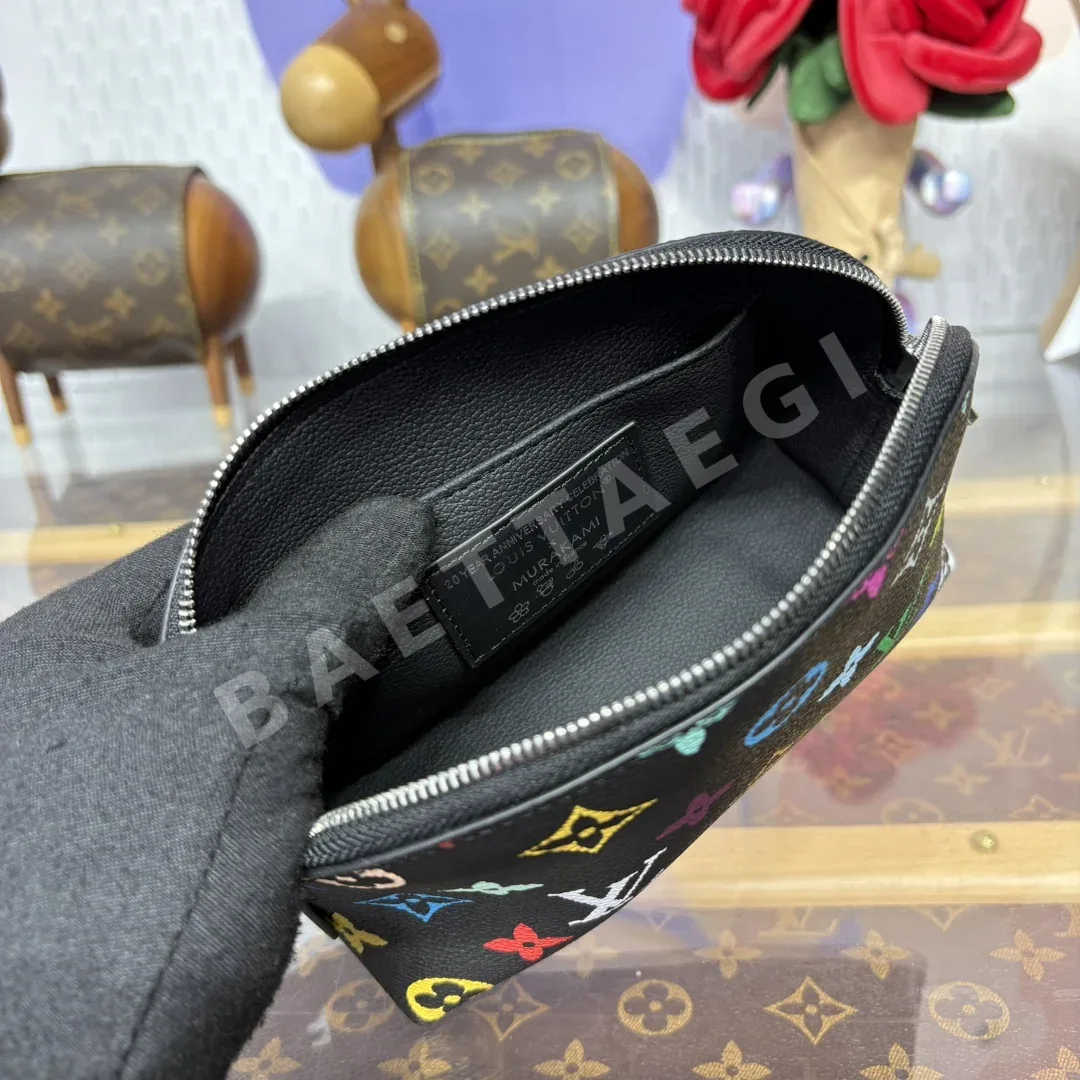 루이비통 무지개색 모노그램 코스메틱 파우치 M13744 상세 이미지 8