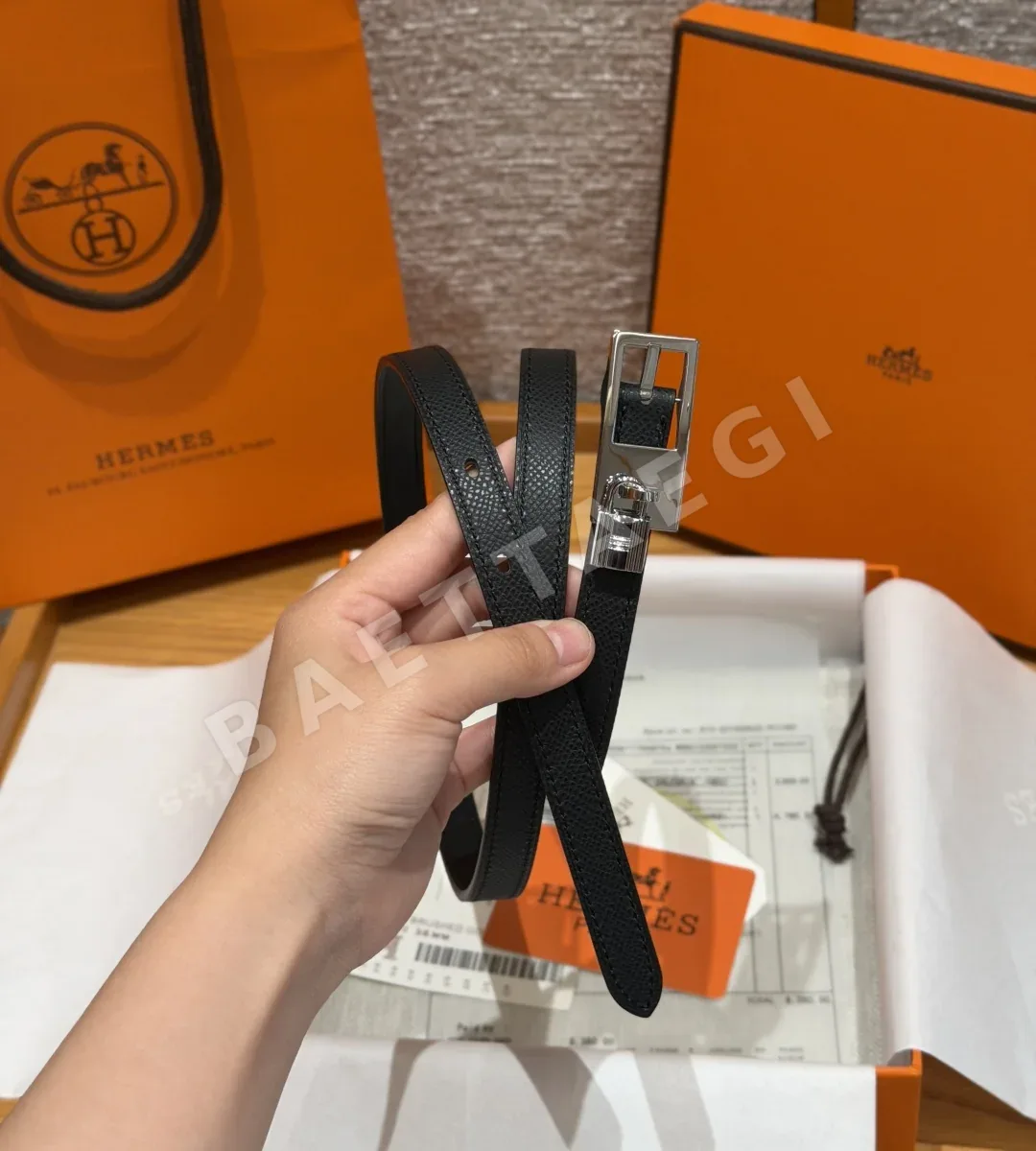에르메스 H 벨트 15mm 리버서블 가죽 벨트 상세 이미지 8